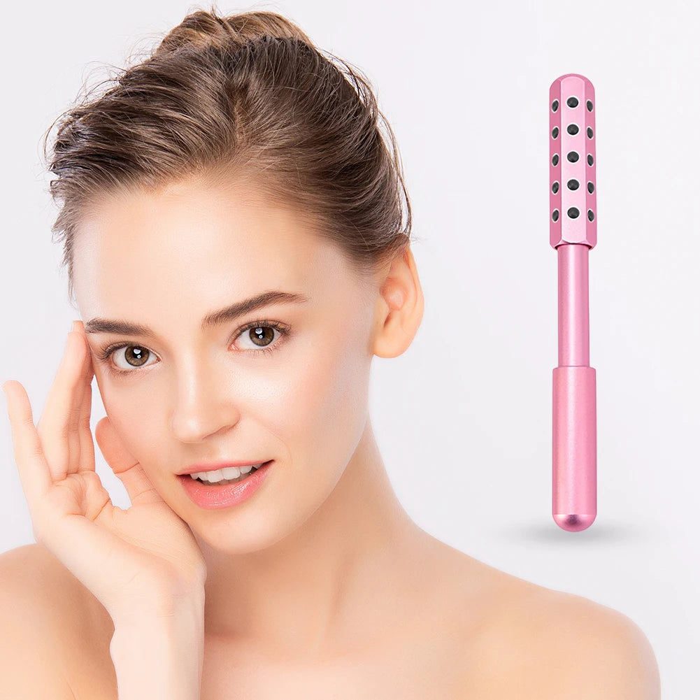 Germanium Stone Beauty Sculptor Roller Facial Massage Tool Radiance Roller for Up Lifting and Skin Care