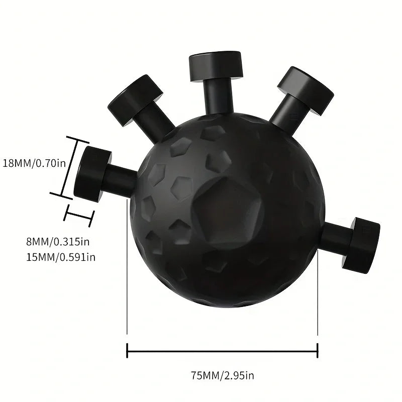 Self-Starting Wrist Gyro Ball Power Trainer Ball Wrist Strengthening Device Forearm Exerciser Strengthen Arms Fitness Equipmen