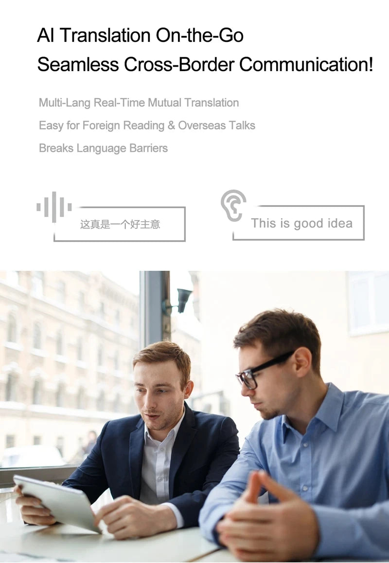VIVO 6K HD AI Smart Glasses Photochromic Multifunction Bluetooth Calling Voice Assistant Music Player Translate Camera 2026 HOT