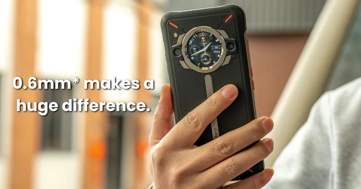 Unihertz Ticktock S Rugged 5G Smartphone 8GB 256GB Cell Phone 5200mAh Mobile Phone 64MP Camera 30W 6.53" Screen Dimensity 700