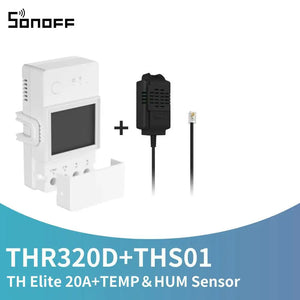 16/20A SONOFF TH Elite Origin Wifi Temperature Humidity Monitor Controller Switch With THS01/WTS01 Sensor Diy Smart Thermostatic