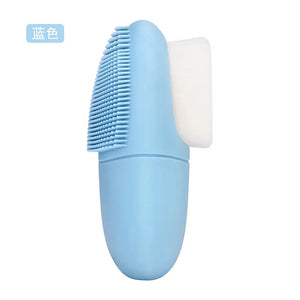 Silicone Facial Cleansing Brush Skincare Massage Tool Facial Deep Pore Skin Care Scrub Cleanser Double Sided Face Wash Brushes