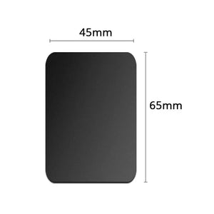 Magnetic Metal Plate For Car Phone Holder Universal Iron Sheet Disk Sticker Mount Mobile Phone Magnet Stand For IPhone Huawei