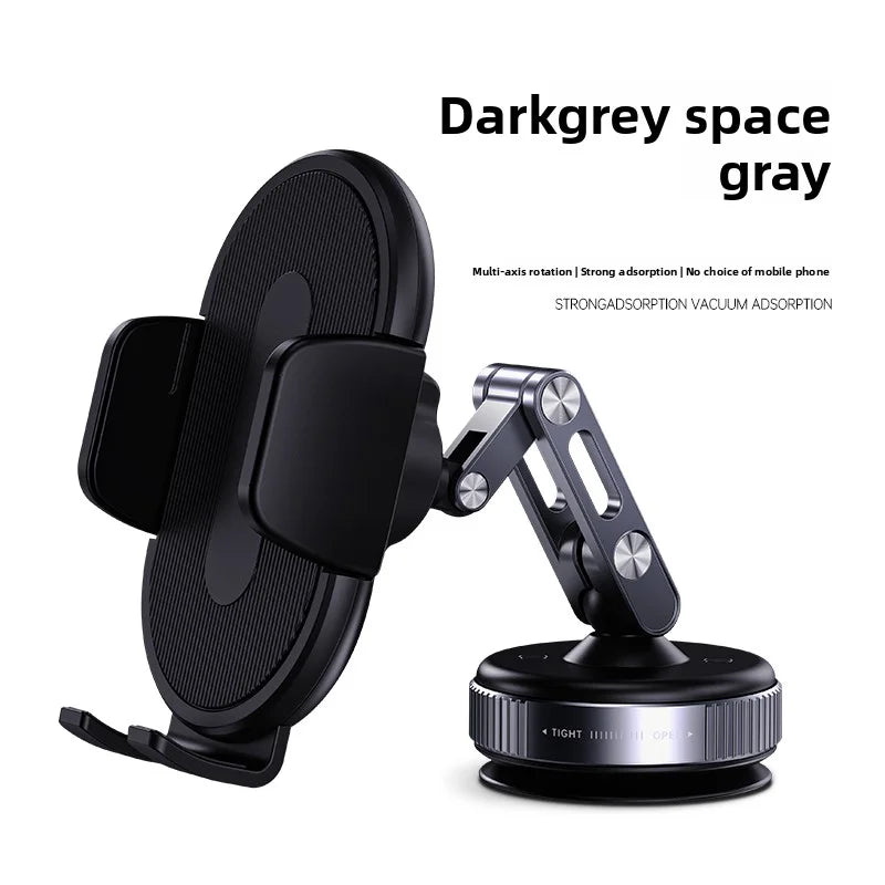 Vacuum Suction Car Phone Mount for Dashboard/Display/Glass Navigation, Universal Fit for Smartphones Over 4.7 Inches