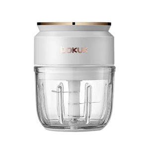 Mi Glass Electric Garlic Crusher Portable Fresh Meat Chopper USB Charging Ginger Chili Vegetable Masher Machine Kitchen Tool