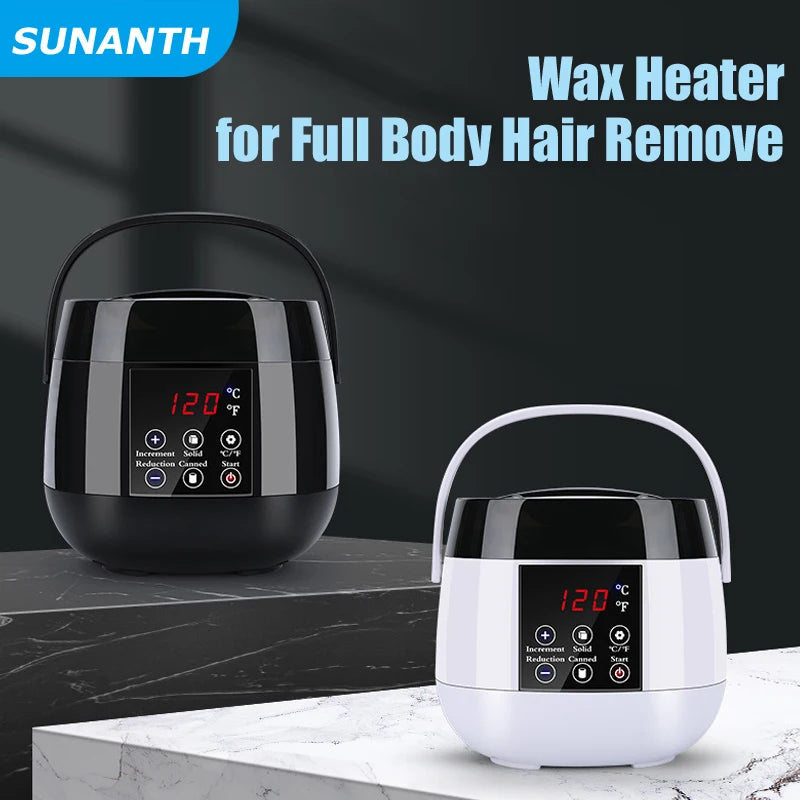 Wax Heater for Hair Removal Waxing Warmer Dipping Pot Wax Melting Machine Depilation Paraffin Warmer