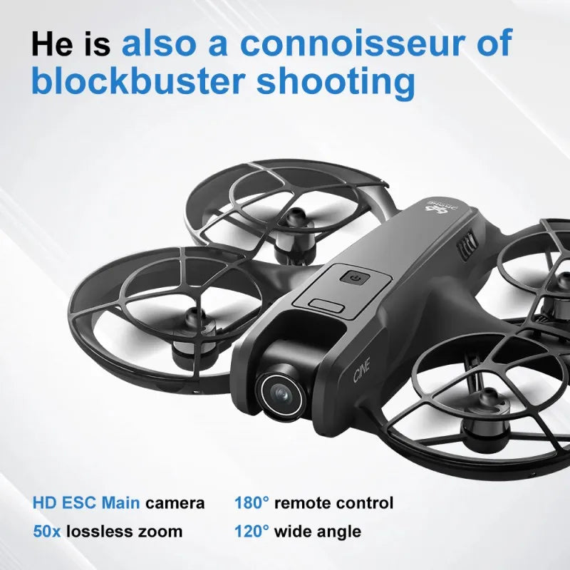 Xiaomi V666 Mini Aerial Tracker UAV 8K HD Foldable Intelligent Obstacle Avoidance Screen Remote Control Brushless Motor GPS UAV