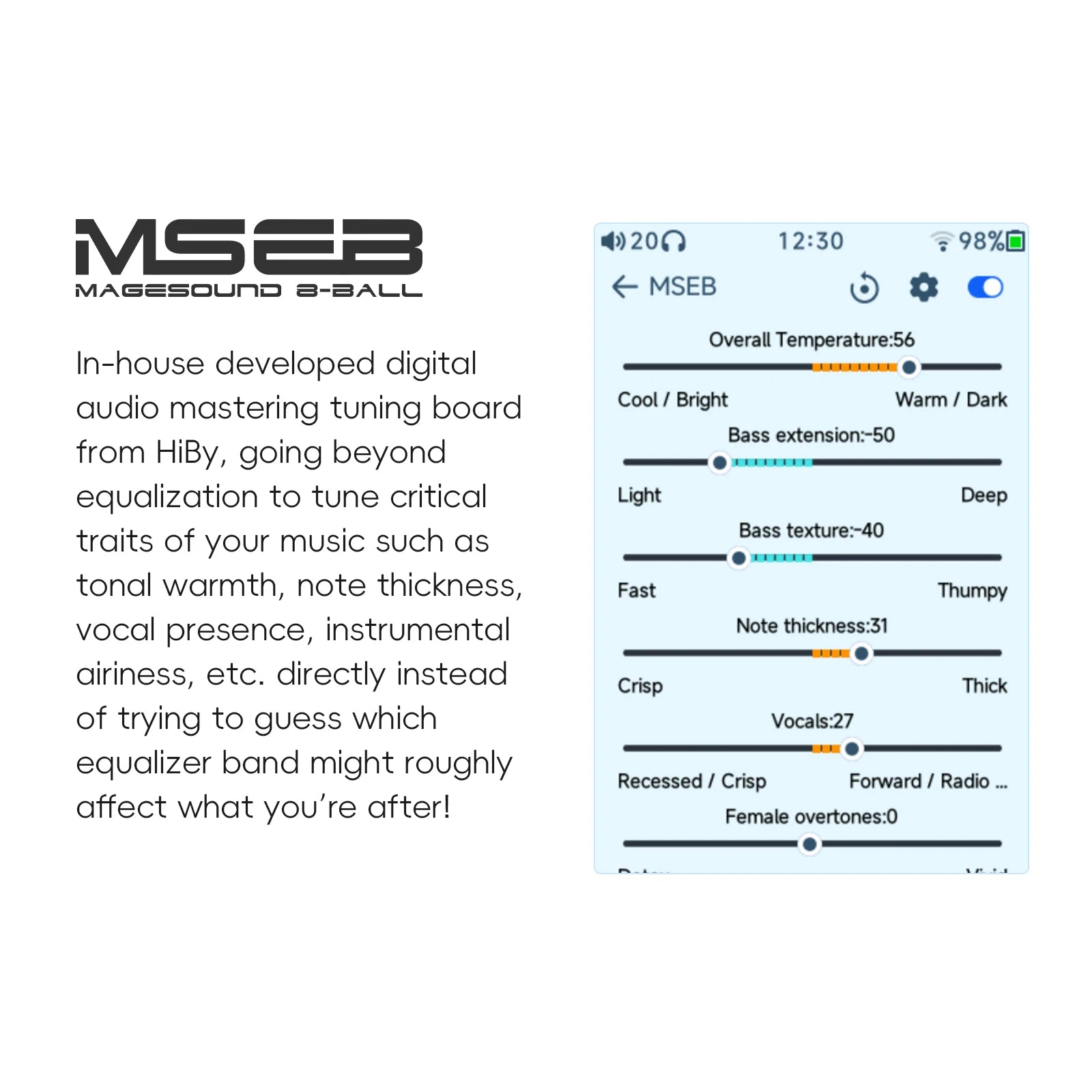 HiBy R3 II 2025 / R3 Gen 2 Music Player Bluetooth 5.1 WiFi MQA16X DSD256 Web Radio USB Audio Dongle DAC X1600E ES9219C 3.2‘’