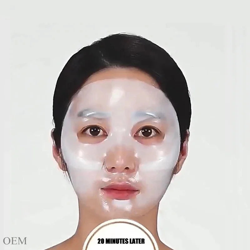 ZS Korean Glass Skin Collagen Mask Bio-Collagen Deep Hydrating Overnight Mask for Pore Minimizing Elasticity Improvement