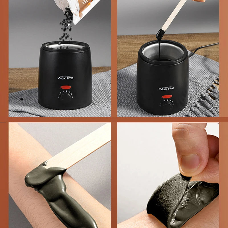 Wax Heater for Hair Removal Waxing Warmer Dipping Pot Wax Melting Machine Depilation Paraffin Warmer