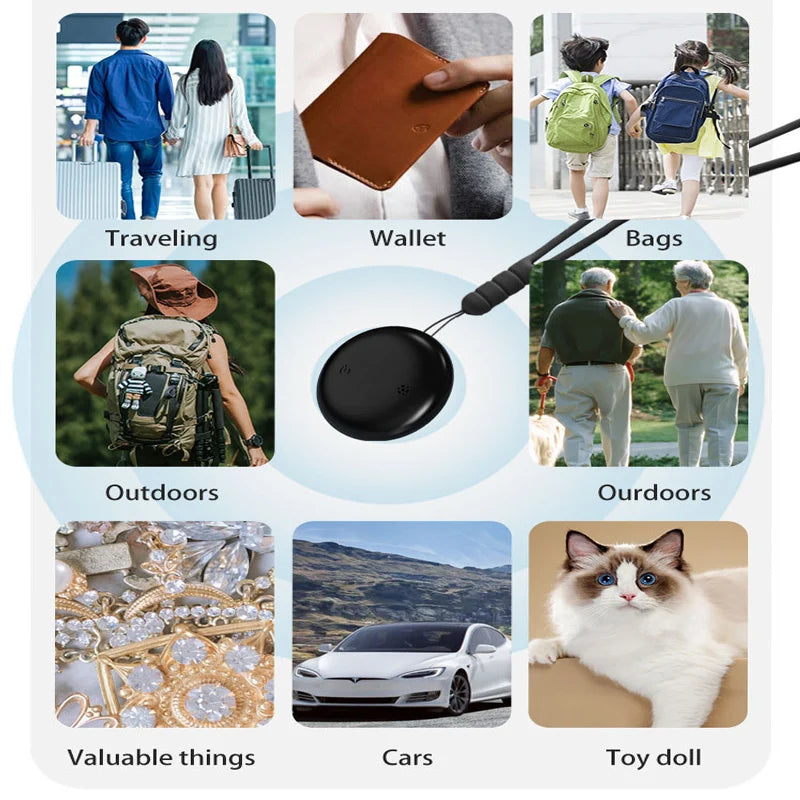 4PCS GPS Tracker Smart Bluetooth Air Tag locator Work with Apple Find My APP Anti Lost Reminder Device Car Key Pet Kid Finder - You Offer