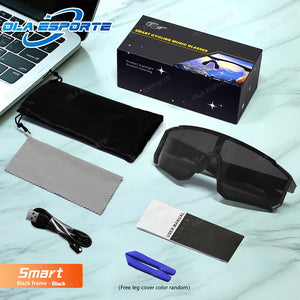 Newest audio Outdoor Smart Glasses Wireless Bluetooth Call Music Cycling Sports Headphone UV Protection Sunglasses for Men Women