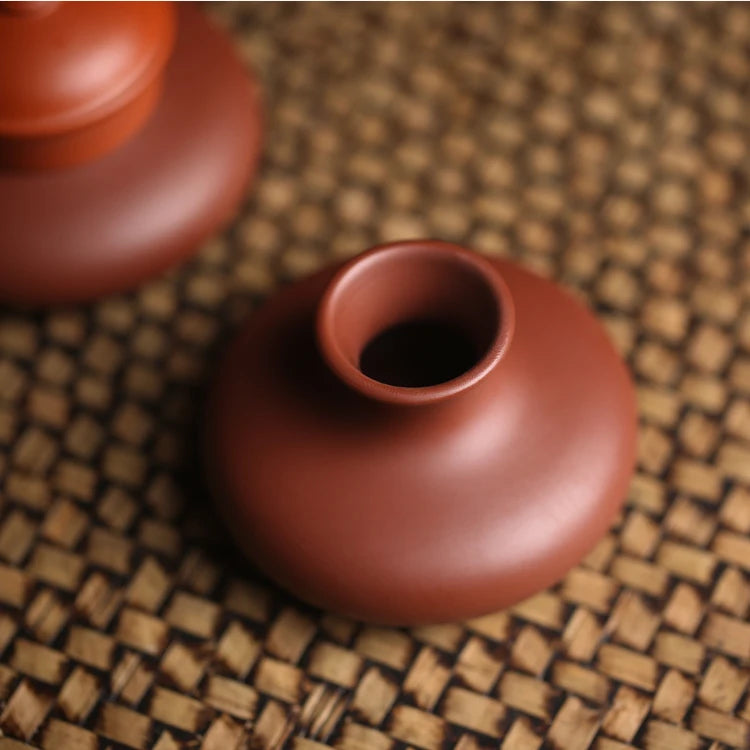 Multi-Purpose ature Ne Zha Clay Teapot Lid Incense Holder Flower Arrangement Stand Tea Ceremony Accories