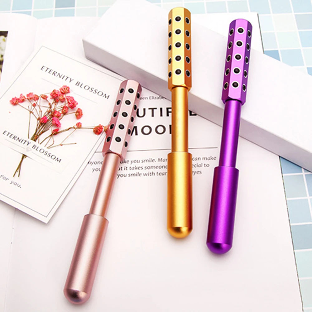 Germanium Stone Beauty Sculptor Roller Facial Massage Tool Radiance Roller for Up Lifting and Skin Care