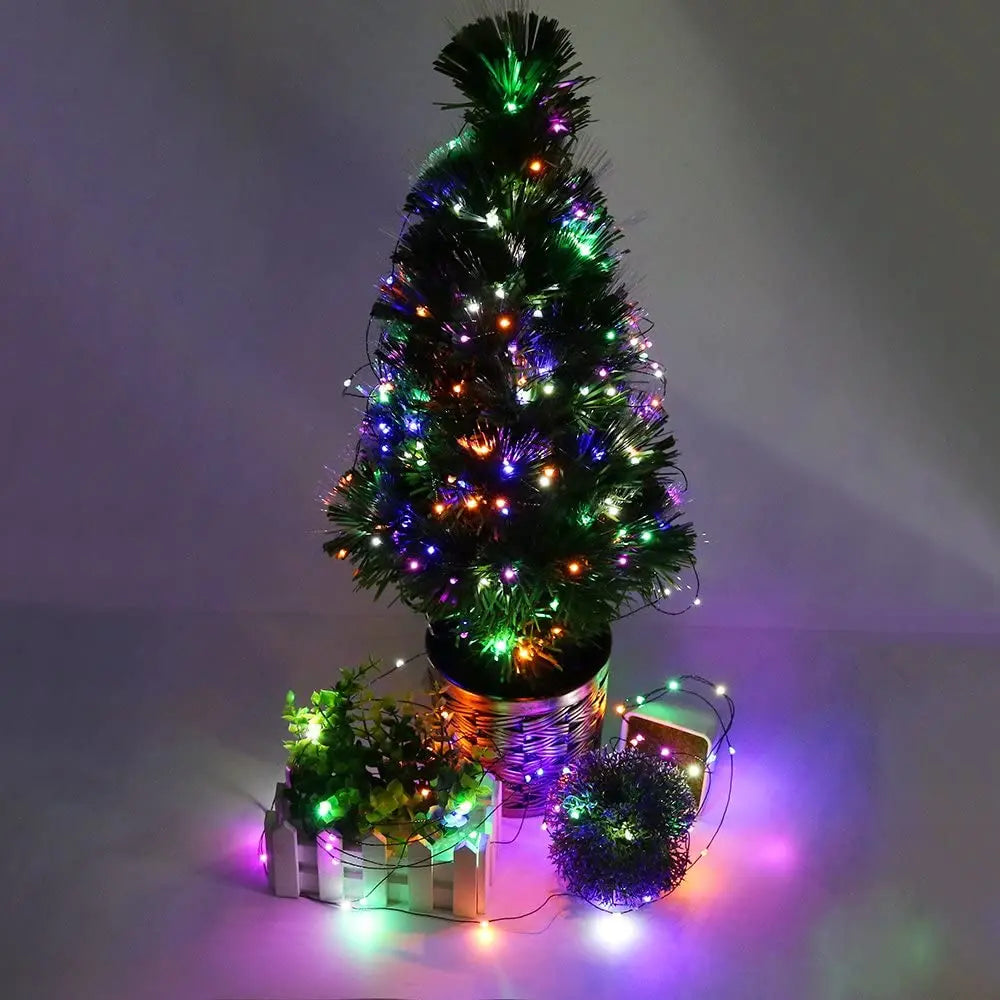 1000/500LED Fairy String Lights Christmas Garland Outdoor Decor Lights Waterproof With Remote For Tree Street Wedding Party