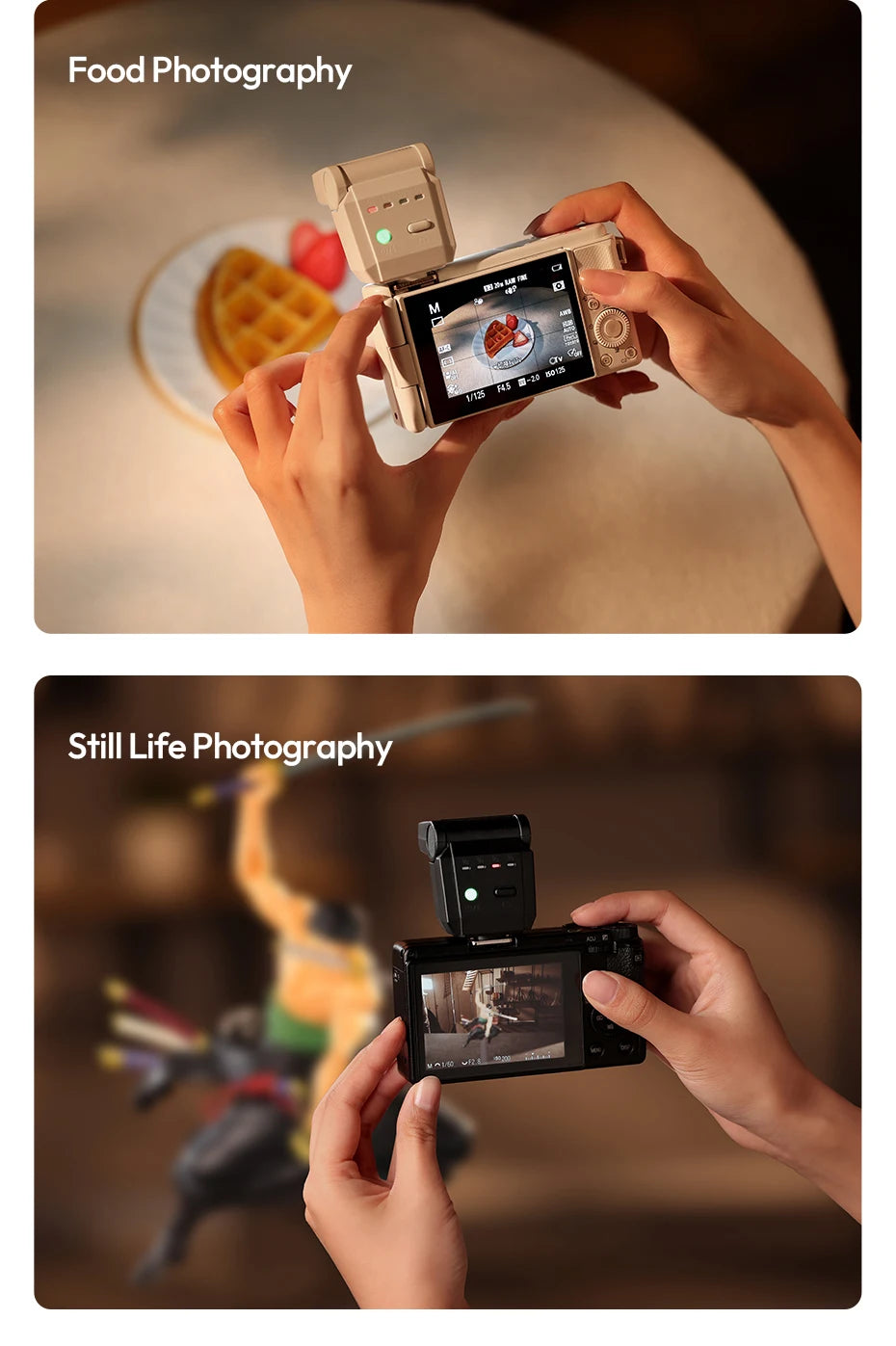 Original Ulanzi SL03 Firefly Mini Flip Flash Micro Single Camera Ricoh Compact Photography Constant Illumination Auxiliary Light