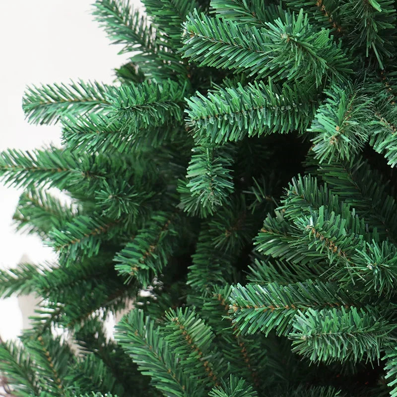 1.2/1.5/1.8/2.1M Christmas Tree Simulation with Metal Holder Base for Home Party Decorations Christmas Ornament Simple Install