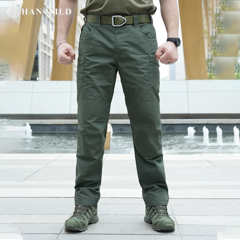 Men Tactical Pants Hiking Cargo Trousers Combat Pants Softair Climbing Pants Wear Resistant Outdoor Paintball Camping Clothes