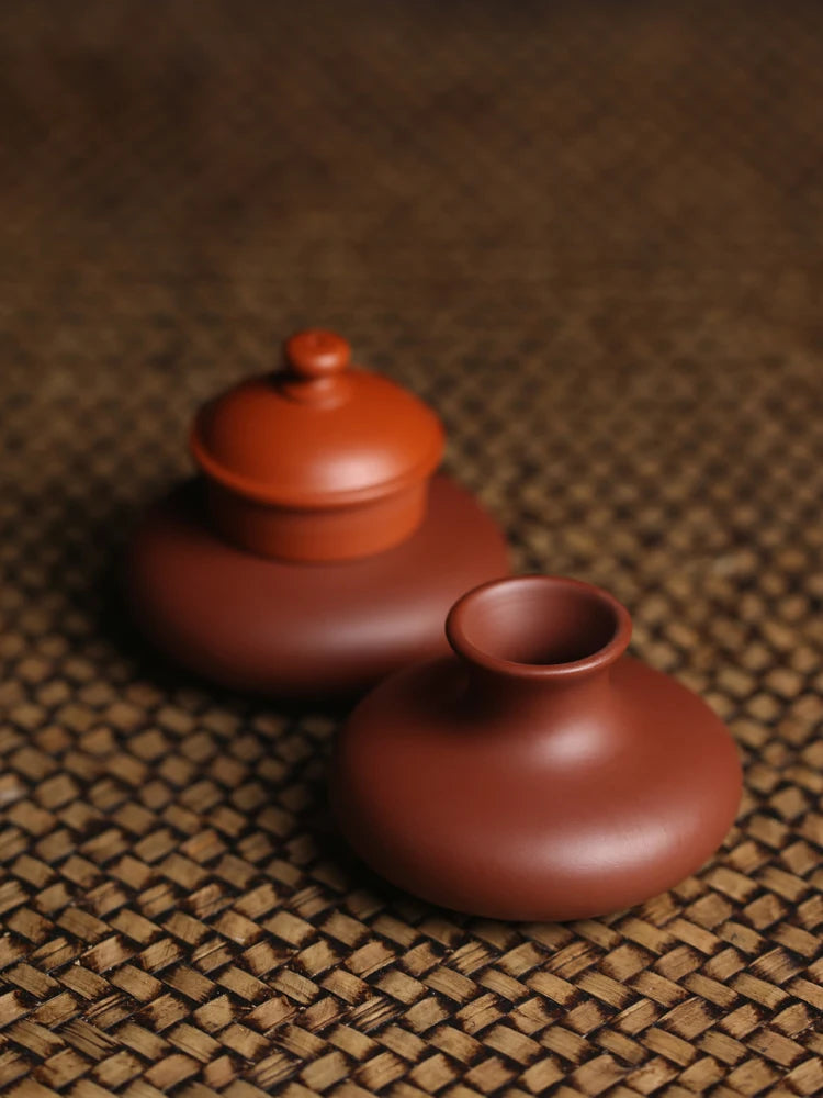 Multi-Purpose ature Ne Zha Clay Teapot Lid Incense Holder Flower Arrangement Stand Tea Ceremony Accories