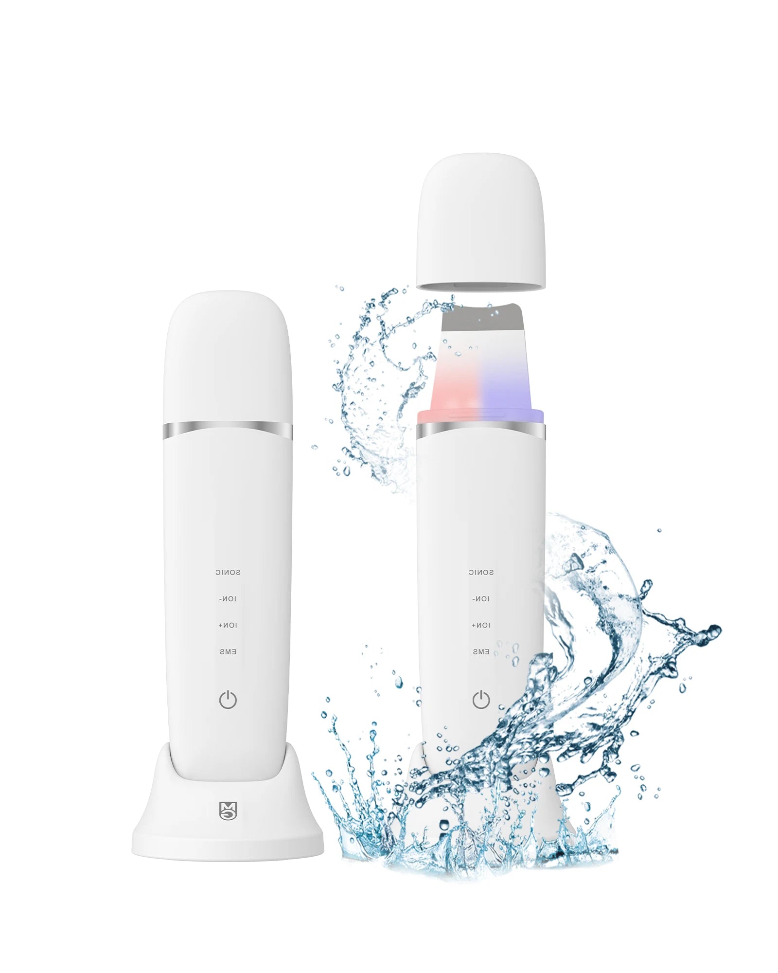 MAXGROOM Ultrasonic Skin Scrubber Peeling Blackhead Remover Deep Face Cleaning EMS Ion Ance Pore Cleaner Facial Shovel Cleaner
