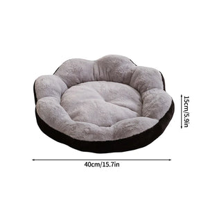 Winter Universal Dog Bed Mat Cute Flower-Shaped Nest Bed for Large Dog Cat Pet Plush Warm House  Pet Dog Accessories