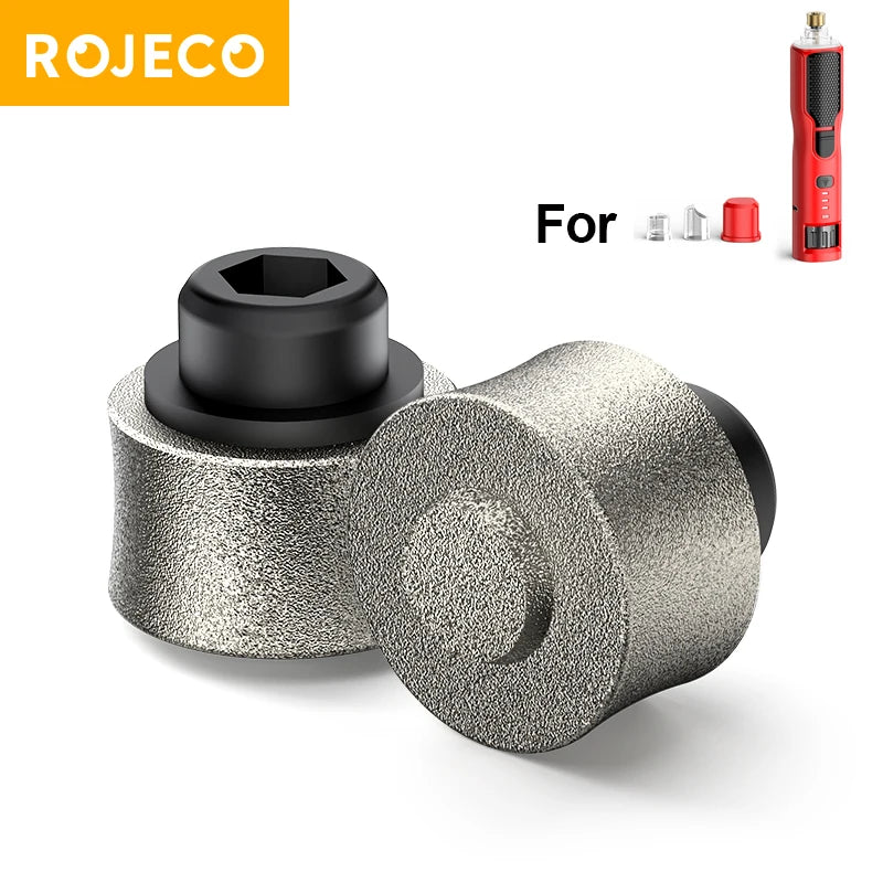 ROJECO Stainless Steel Pet Dog Nail Grinder Head For Cyclone Rechargeable Electric Cat Pet Nail Clipper