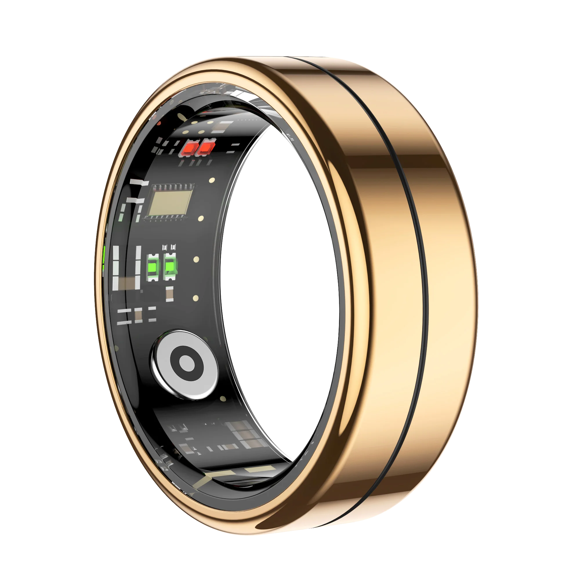 R04 Smart Ring 2025 NEW Men Women Multi Sports Modes Body Temperature HRV Health and Sleep Monitor Stainless Steel Sport Ring
