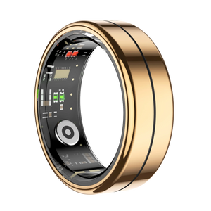 R04 Smart Ring 2025 NEW Men Women Multi Sports Modes Body Temperature HRV Health and Sleep Monitor Stainless Steel Sport Ring