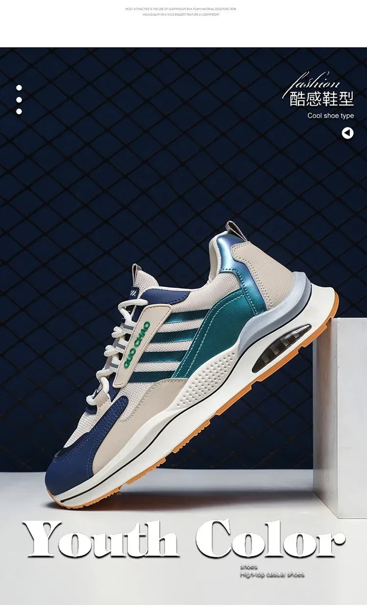 New Casual Sports Dad Shoes Men's Platform Mesh Men's Shoes Fashion Trendy Men Fashion Sneakers Shoes for Men Sneakers Men