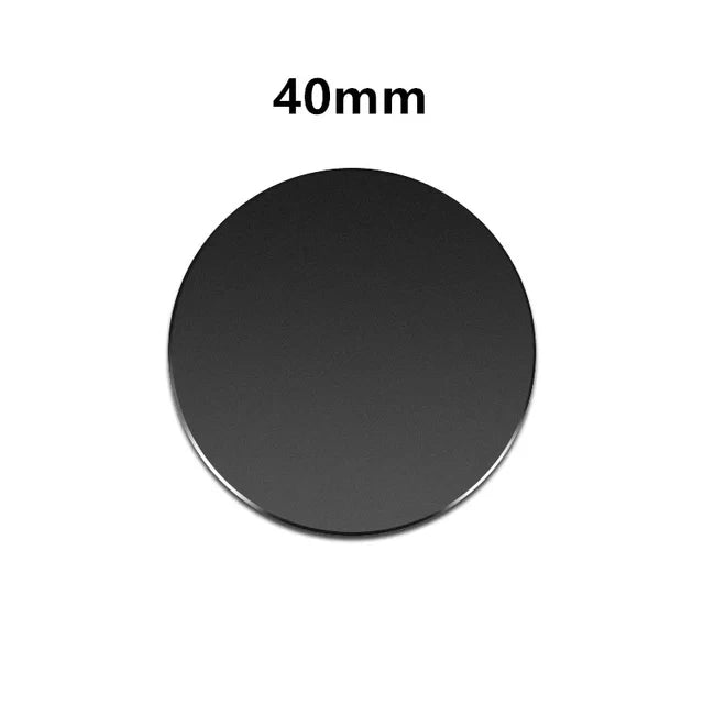 Magnetic Metal Plate For Car Phone Holder Universal Iron Sheet Disk Sticker Mount Mobile Phone Magnet Stand For IPhone Huawei