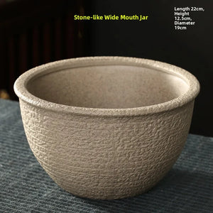 Large Size Cerc Tea Waing Basin Simulated Home Living Room Tea Cup Basin Tea House Coarse Cercs Tea Ceremony Accor...