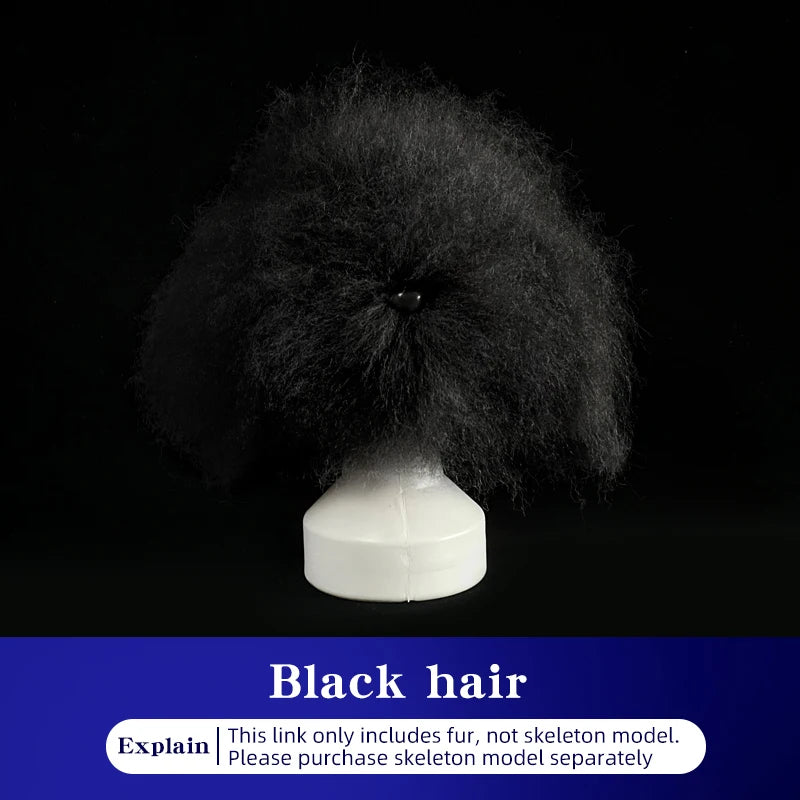 teddy Pet simulated head hair fake dog head model beautician practice cutting dog hair dog body Wig Pet Grooming Student study