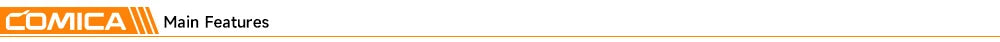 COMICA Vimo Q Four-channel Mini Wireless Microphone Wireless Lavalier Microphone With Charging Case for Camera Smartphone PC