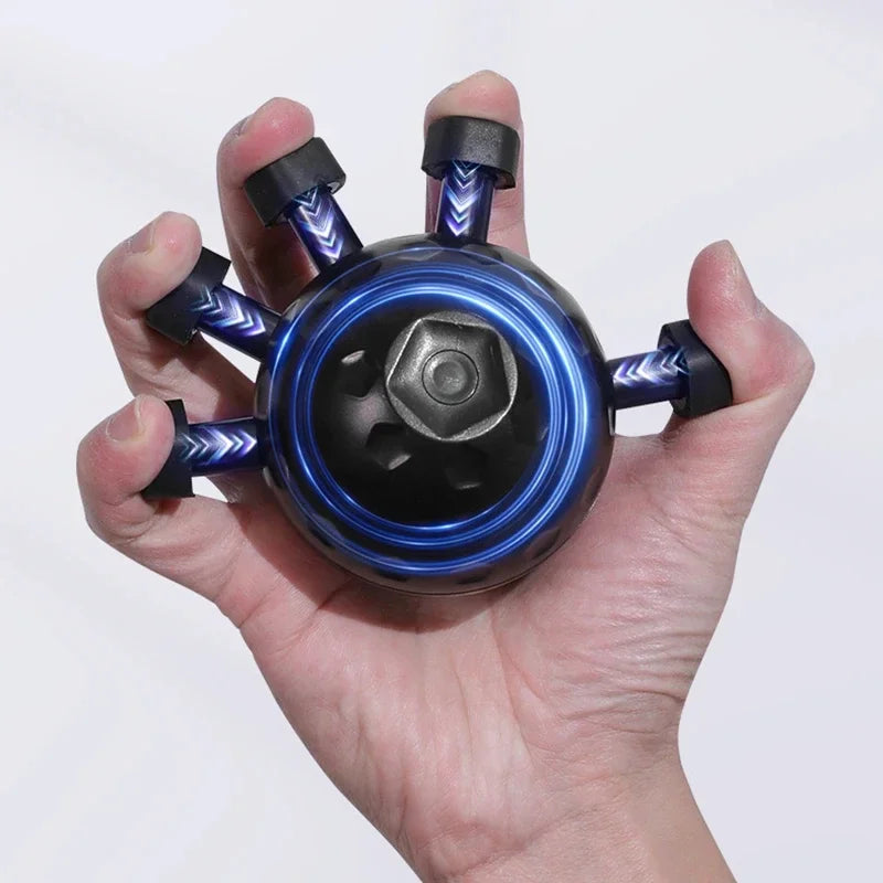 Self-Starting Wrist Gyro Ball Power Trainer Ball Wrist Strengthening Device Forearm Exerciser Strengthen Arms Fitness Equipmen