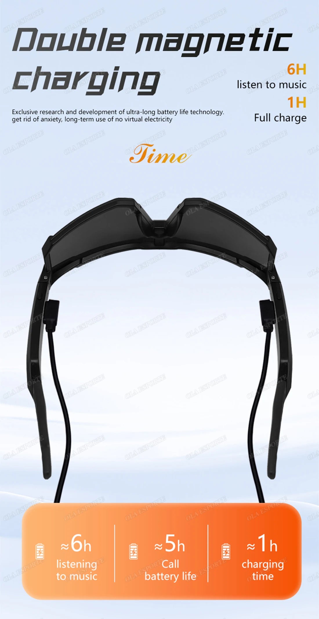 Newest audio Outdoor Smart Glasses Wireless Bluetooth Call Music Cycling Sports Headphone UV Protection Sunglasses for Men Women