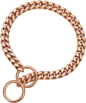 Metal Training Dog Choke Chain Collars for Large Dogs Pitbull Bulldog Durable Stainless Steel Dog Slip P China Collar