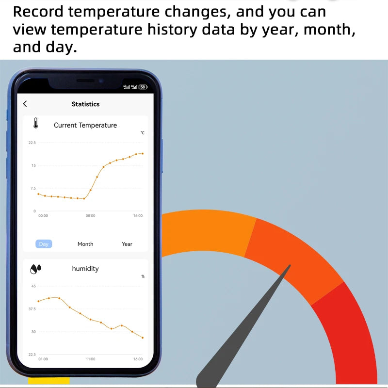 Tuya Smart TH10 Zigbee 4 Channel Switch with Temperature and Humidity Sensor Passive Dry Contact Zigbee Relay Work with Alexa