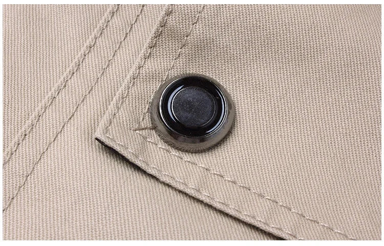Cargo Jacket Men Casual Windbreaker Jacket Coat Men Spring Autumn New Hot Outwear Stand Slim Unload Jacket Mens