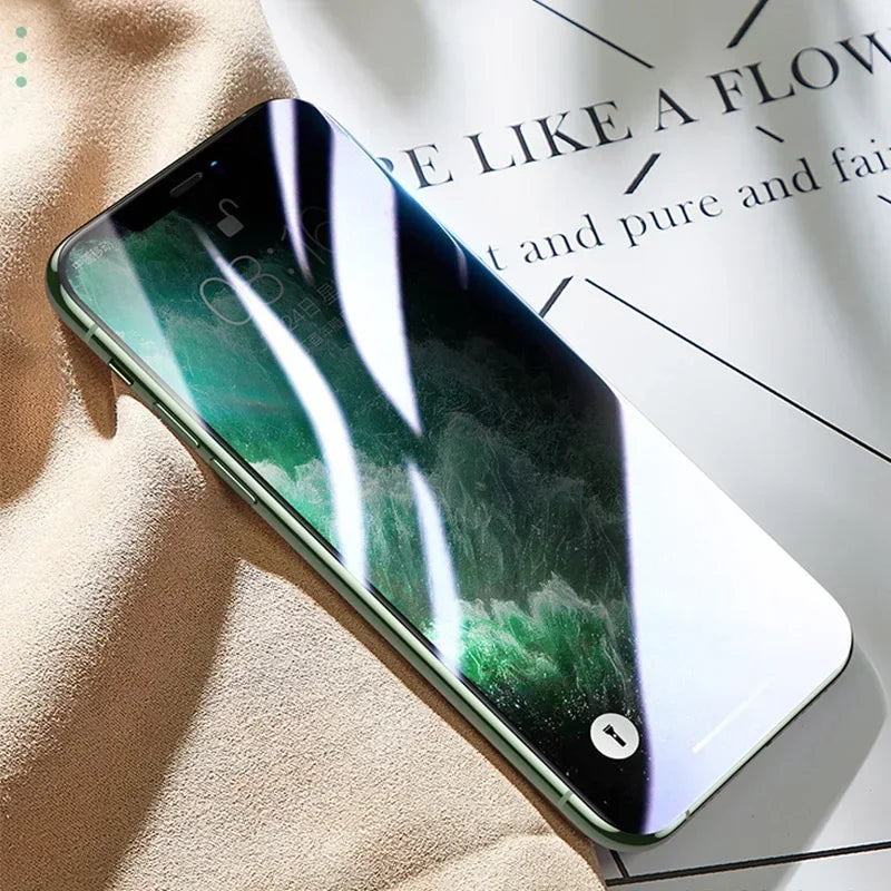 Anti Spy Tempered Glass For iPhone 16 15 14 13 12 Mini 11 Pro XS Max XR X 8 7 Plus SE 2020 Screen Protector Privacy Glass