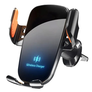 UYUXIO  Wireless Car Charger Air Vent Fast Charging Phone Holder in Car for iPhone 16 Pro Max 15 14 12 13 Samsung Android Phones