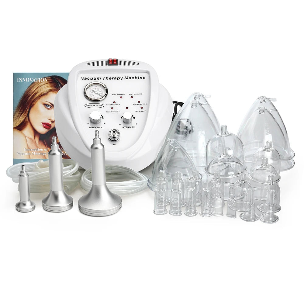 Breast Enlargement Instrument Lifting Vacuum Therapy Cellulite Cupping Scrapping Skin Tightening Butt Machine For Body Shaping