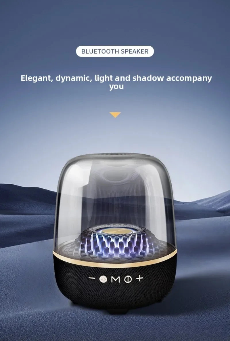 2025 New LP90 Pro Bluetooth Speaker: Upgraded Outdoor Portable Sound w/ Aura Glass Design (Prime Day Sale!)