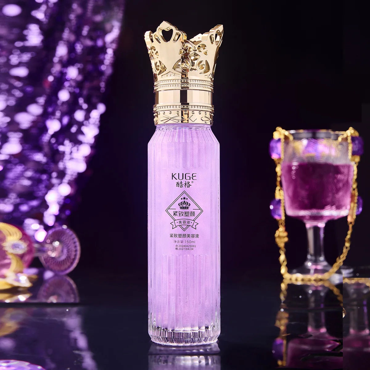 Crown Lady Essence Anti Wrinkle Pearl face Toner Firming Facial Lotion skin care Cosmetics face care Make-up for women 100ml