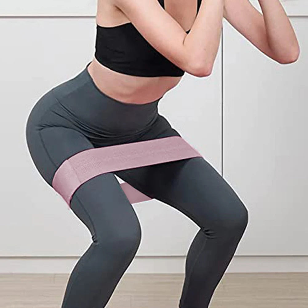 5-1pcs Elastic Workout Bands Anti-Slip Stretch Fitness Strips Portable Glute Thigh Elastic Bands Home Rubber Bands Gym Accessory - You Offer