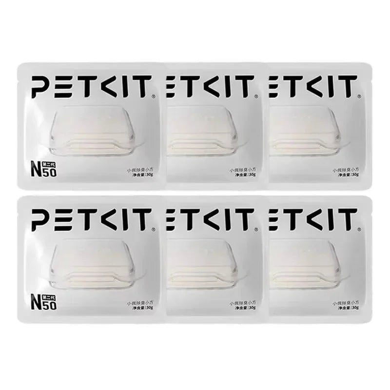 Origin PETKIT N50 Second Deodorant Cube Generation PURA MAX Cat Litter Box Automatic Pet Supplies Cats Puramax2 Parts Deodorizer