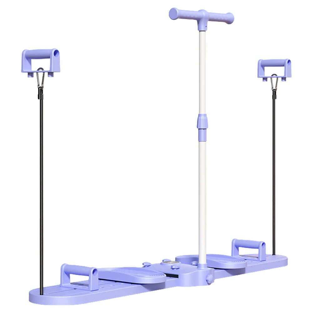 Multifunctional Fitness Ski Machine Foldable Ski Trainer Non Slip Thin Legs Pelvic & Hip Strengthener Full Body Workout Trainer