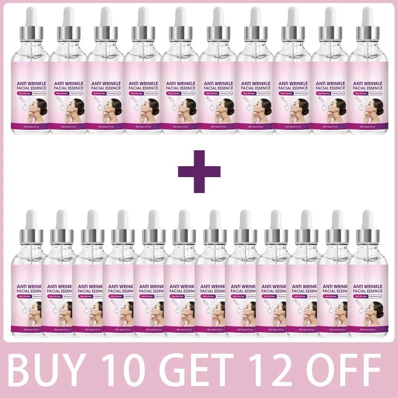 Anti-aging Serum Face Neck Forehead Wrinkles Removal Moisturizing Reduces Fine Lines Lifting Firming Tightens Skin Product