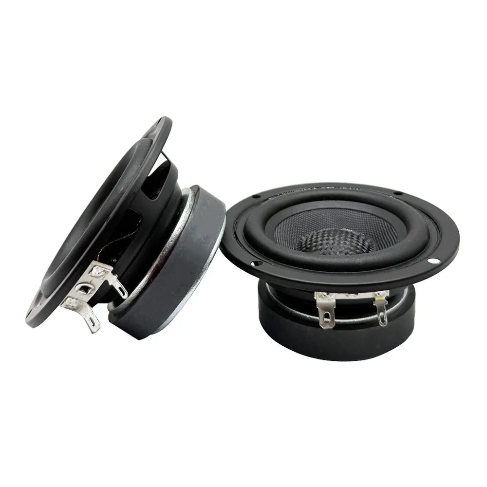 1 Pcs 3.5 Inch 3 Inch 90MM Speakers 4 Ohm 15W Round Fiberglass Basin Waterproof Full Range Speaker For Car Midrange Bass