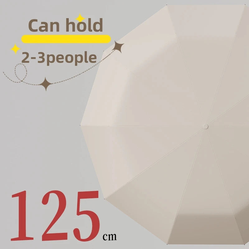 Xiaomi Strong Windproof Automatic Umbrella 72 Bones Sunshade Uv Protection Folding Umbrella Buckle Rain Large Parasol For Women