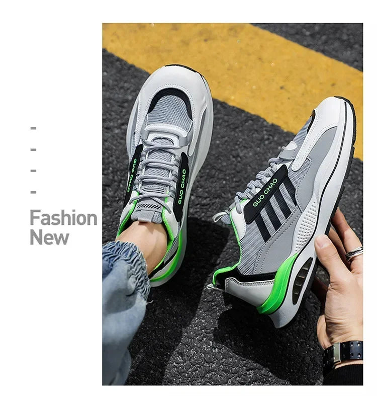New Casual Sports Dad Shoes Men's Platform Mesh Men's Shoes Fashion Trendy Men Fashion Sneakers Shoes for Men Sneakers Men